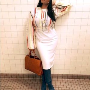 Boutique tassel addiction sweater